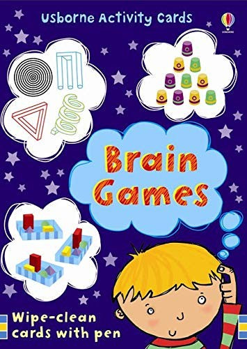 50 Brain Games (Usborne Activity Cards) (Card Games)