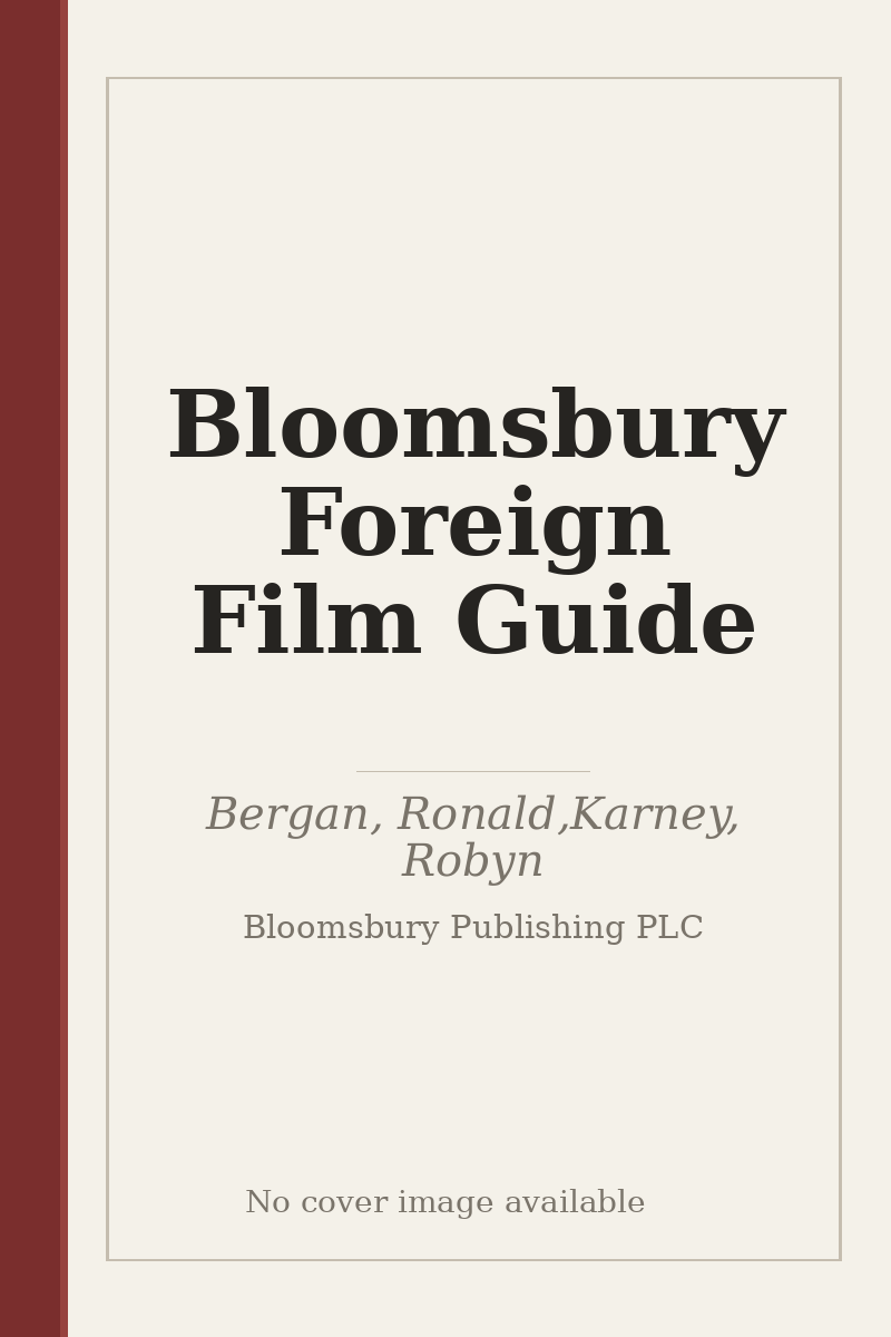 Bloomsbury Foreign Film Guide - no cover image available
