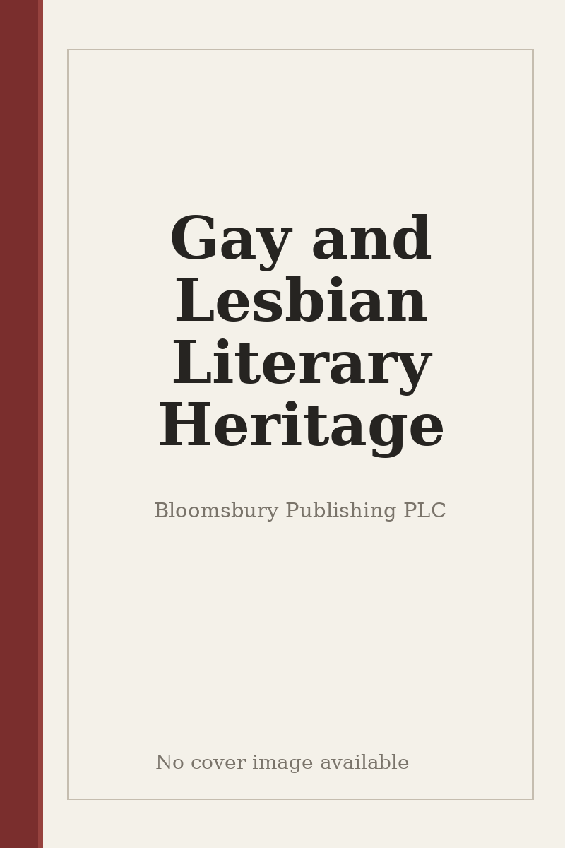 Gay and Lesbian Literary Heritage - no cover image available