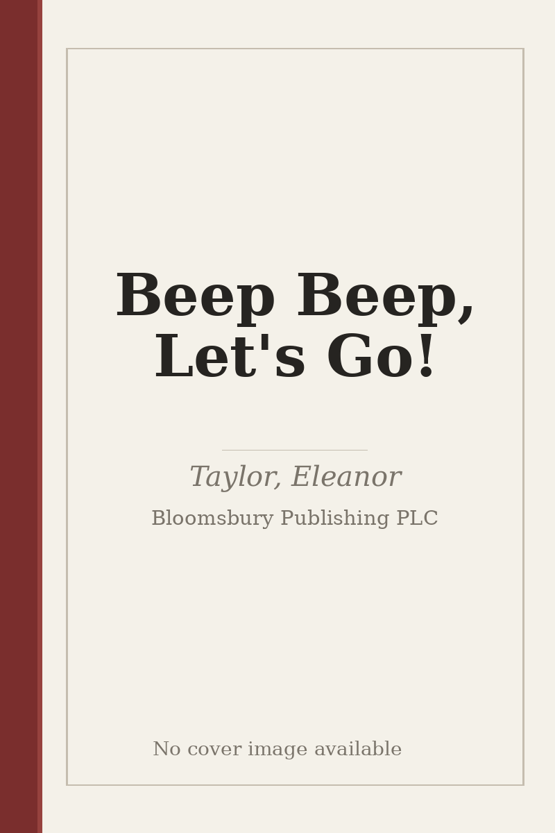 Beep Beep, Let's Go! - no cover image available