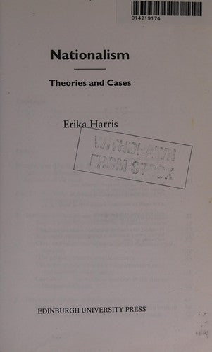 Nationalism: Theories and Cases