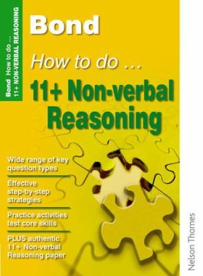 Bond How to do 11+ Non-Verbal Reasoning New Edition