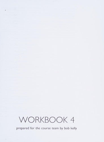An introduction to the Social Sciences: Understanding Social Change - workbook 4