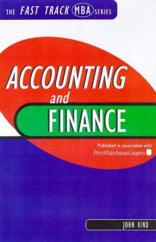 ACCOUNTING AND FINANCE FOR MANAGERS