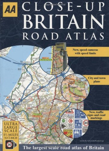 AA Close-up Britain Road Atlas
