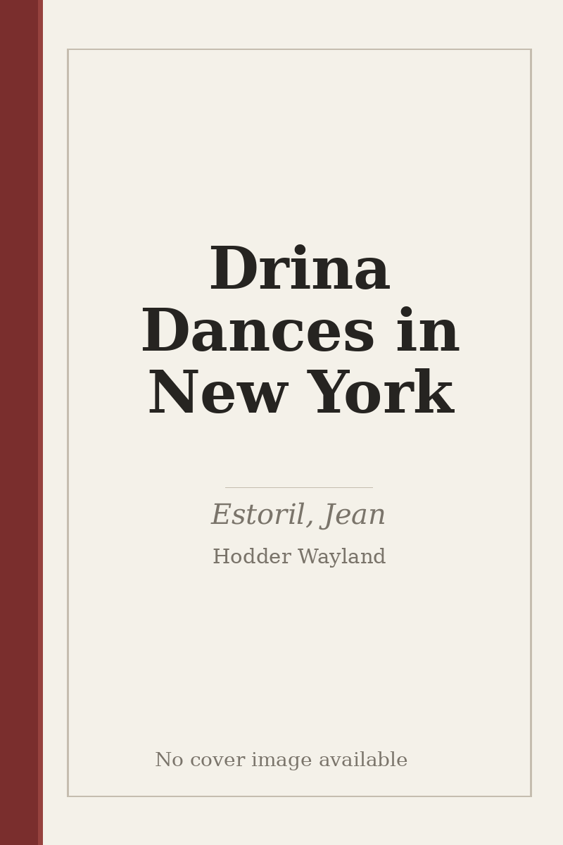 Drina Dances in New York - no cover image available