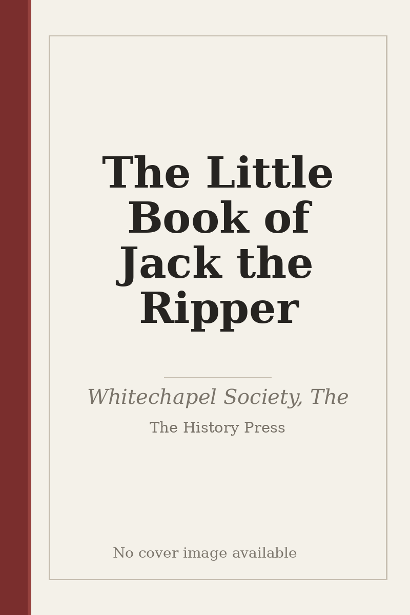 The Little Book of Jack the Ripper - no cover image available