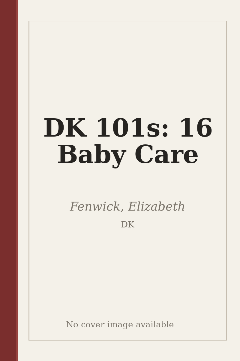 DK 101s: 16 Baby Care - no cover image available