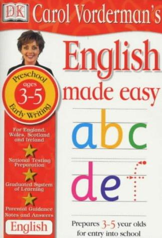Carol Vorderman's English Made Easy: Age 3-5 - Early Write