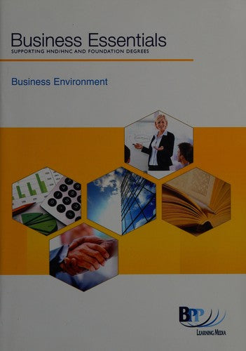 Business Essentials - Business Environment: Study Text