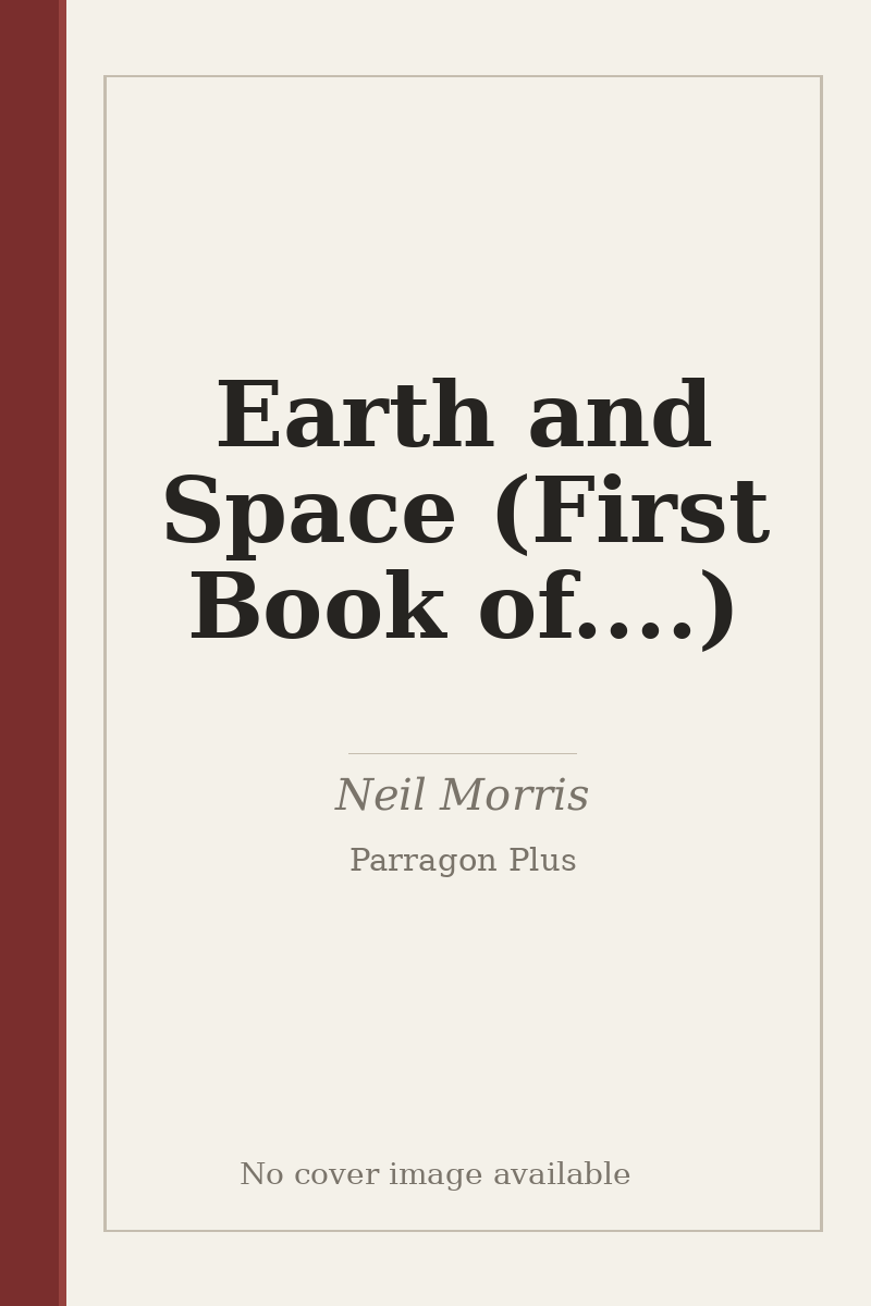 Earth and Space (First Book of....) - no cover image available