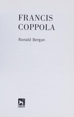 Francis Ford Coppola (Directors Close Up)