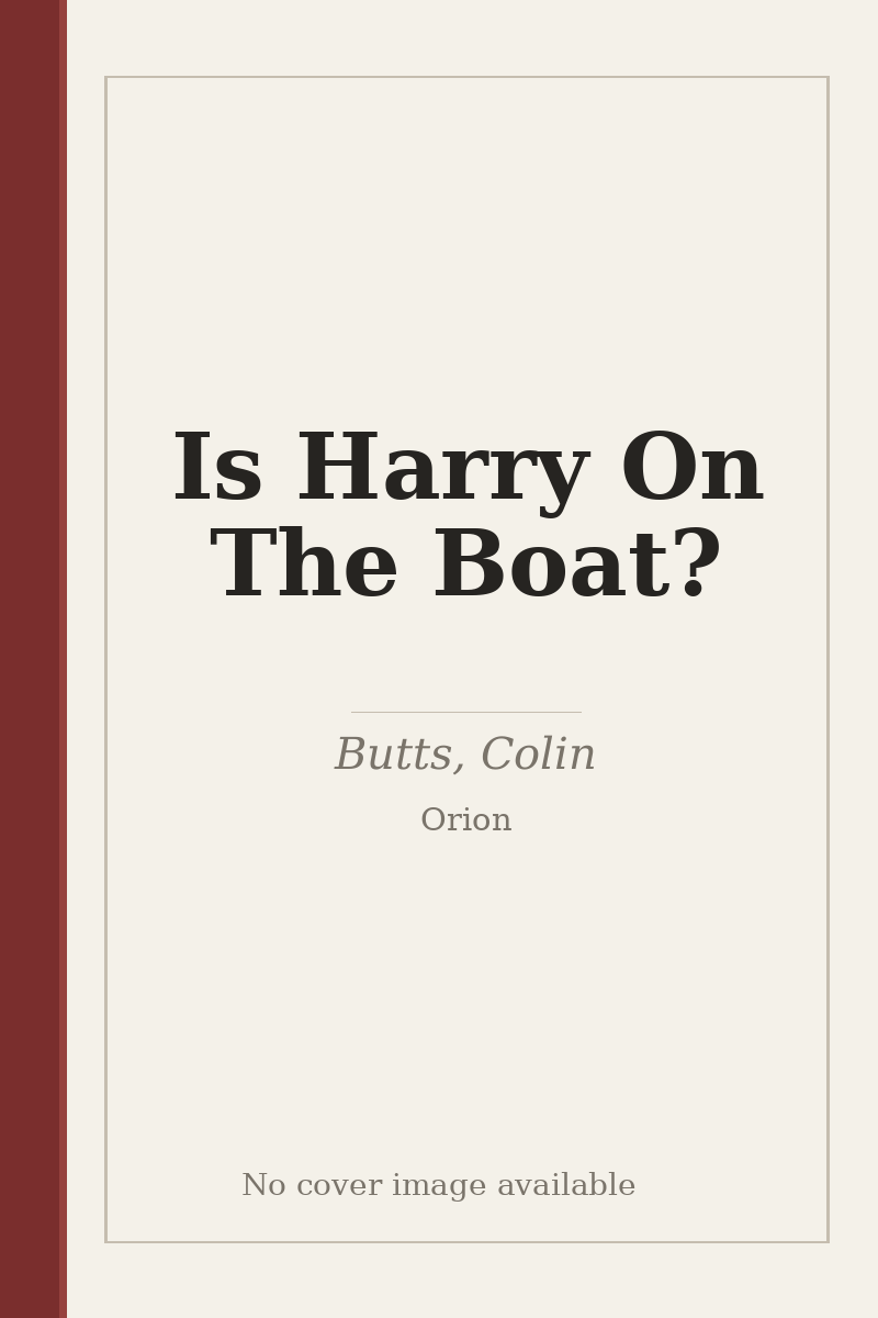 Is Harry On The Boat? - no cover image available