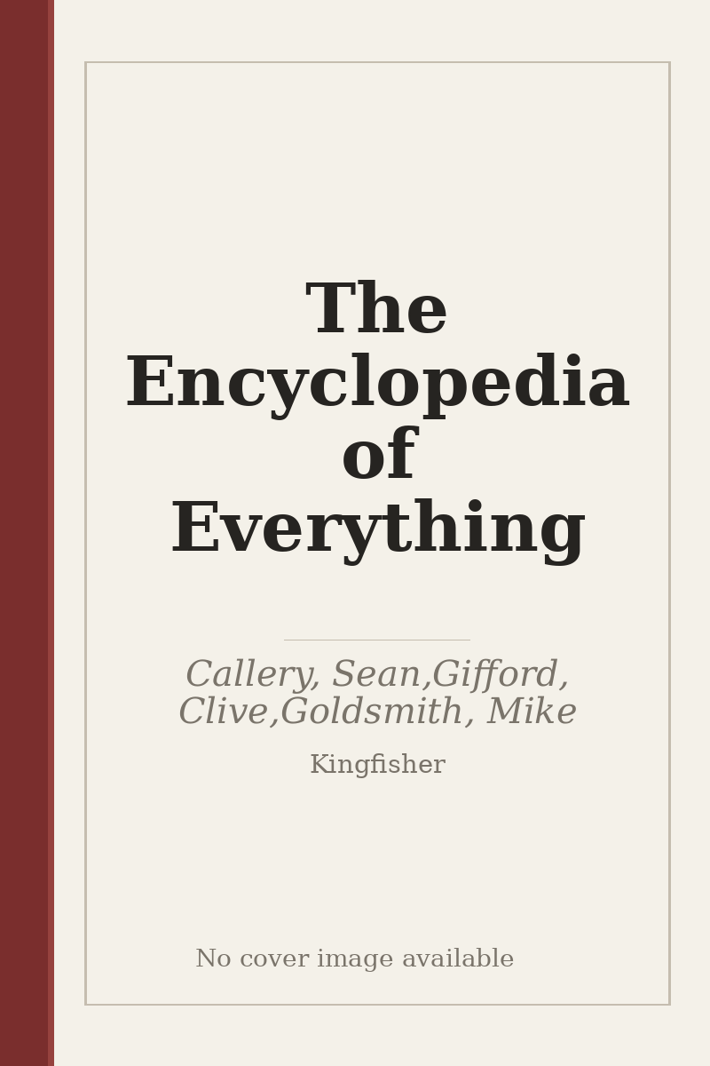 The Encyclopedia of Everything - no cover image available