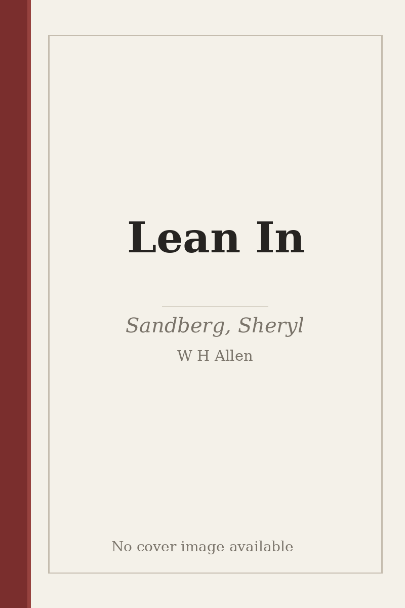 Lean In - no cover image available