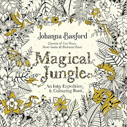 Magical Jungle: An Inky Expedition & Colouring Book