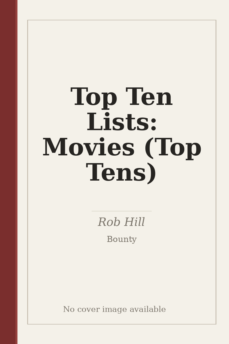 Top Ten Lists: Movies (Top Tens) - no cover image available