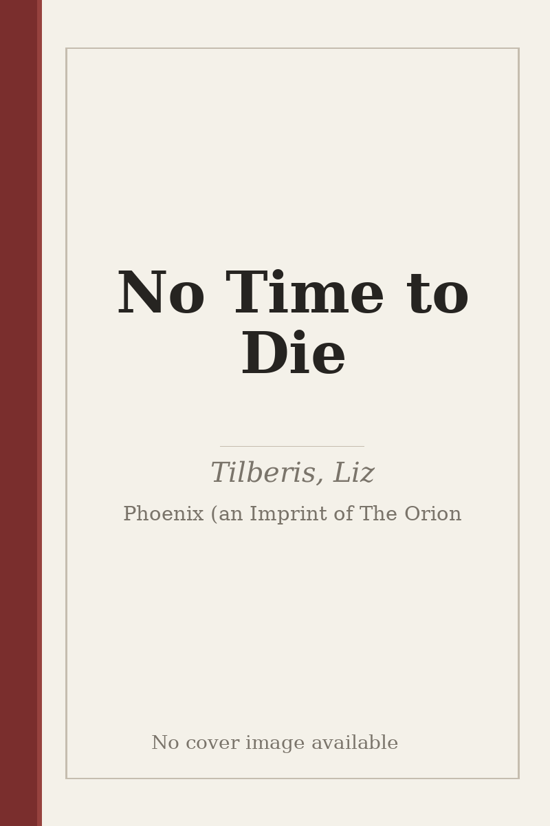 No Time to Die - no cover image available