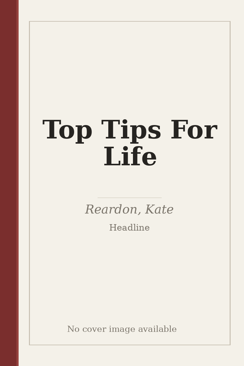 Top Tips For Life - no cover image available