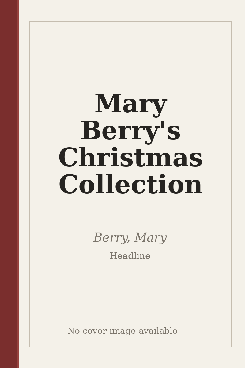 Mary Berry's Christmas Collection - no cover image available