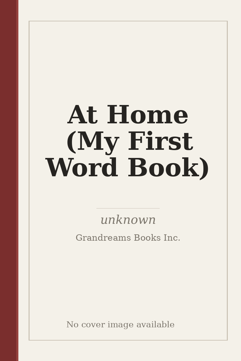 At Home (My First Word Book) - no cover image available