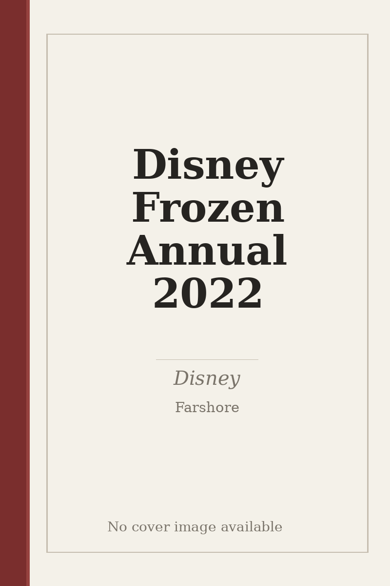 Disney Frozen Annual 2022 - no cover image available
