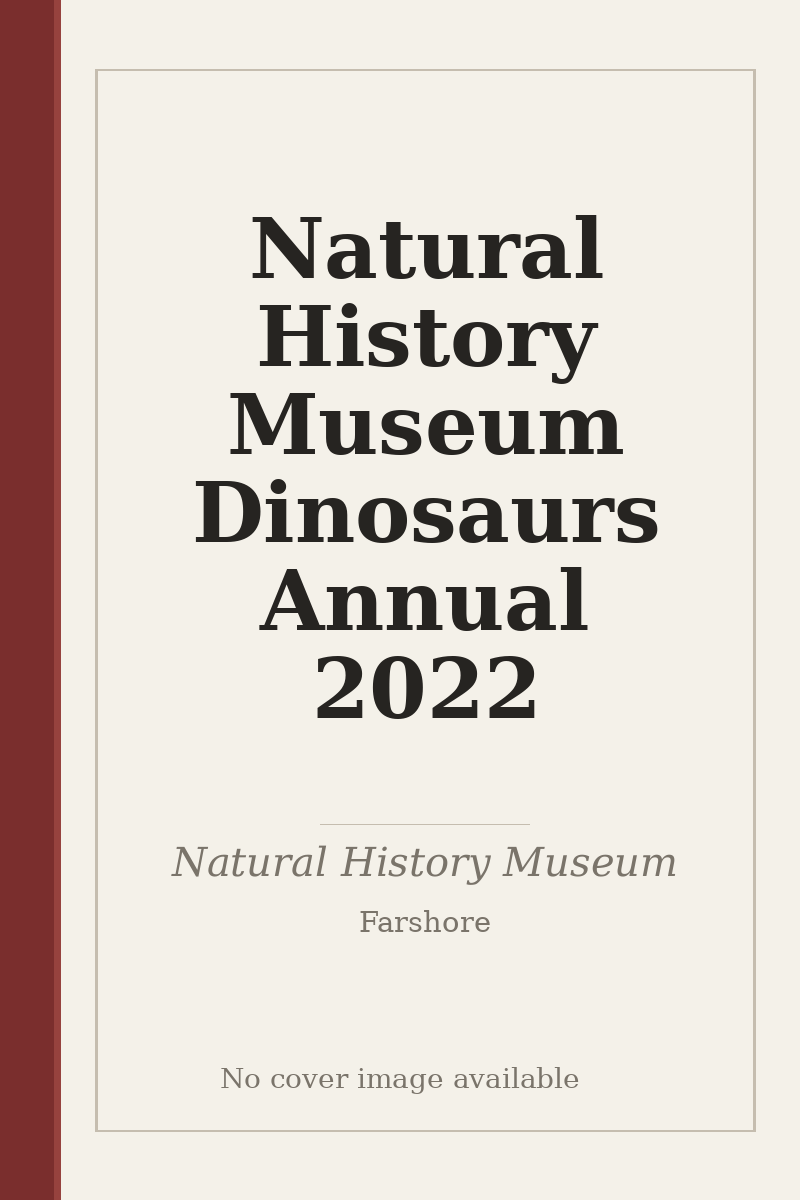 Natural History Museum Dinosaurs Annual 2022 - no cover image available