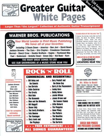 The Ultimate White Pages: Guitar