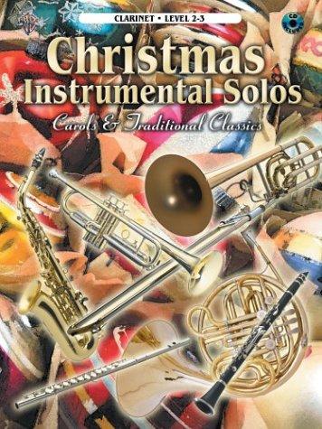 Christmas Instrumental Solos: Clarinet, Book & CD