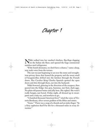 Imitation of Death (Nikki Harper Mysteries)