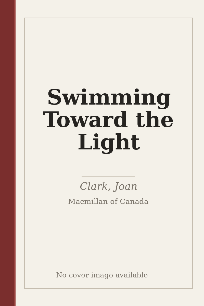 Swimming Toward the Light - no cover image available