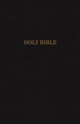 KJV Holy Bible: Thinline with Cross References, Black Leather-Look, Red Letter, Comfort Print: King James Version: Holy Bible, King James Version