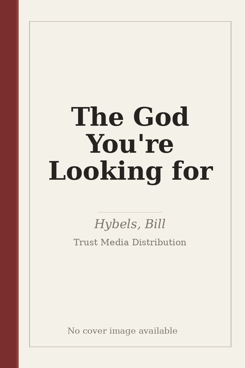The God You're Looking for - no cover image available