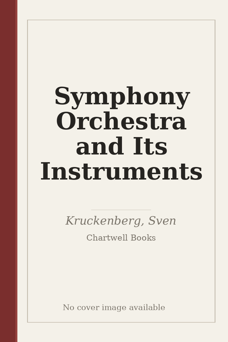 Symphony Orchestra and Its Instruments - no cover image available