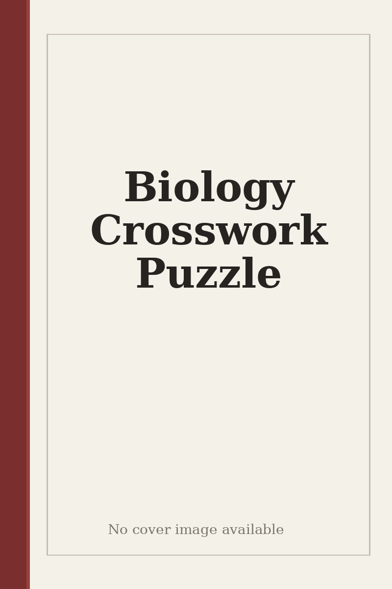 Biology Crosswork Puzzle - no cover image available