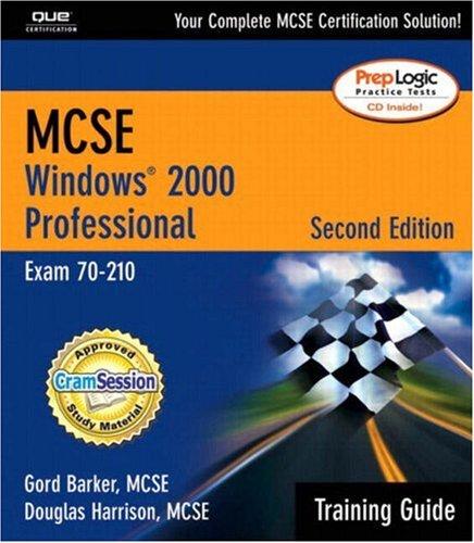 MCSE/MCSA Training Guide (70-210): Windows 2000 Professional