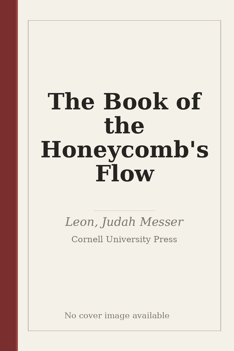 The Book of the Honeycomb's Flow - no cover image available