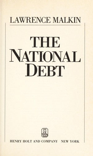 The National Debt