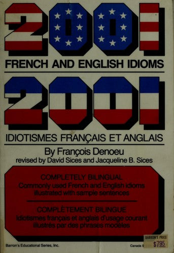 2001 French and English Idioms