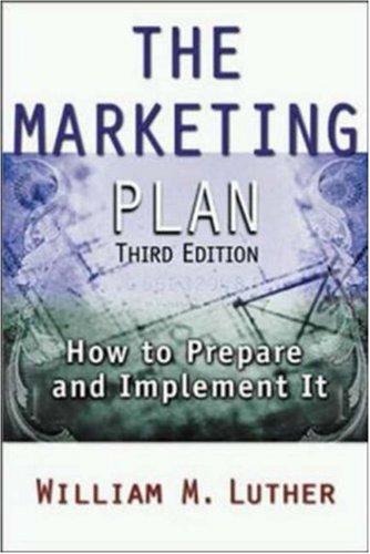The Marketing Plan: How to Prepare and Implement It