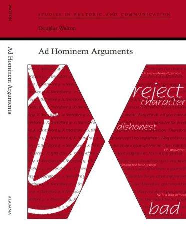 AD Hominem Arguments (Studies in Rhetoric & Communication)