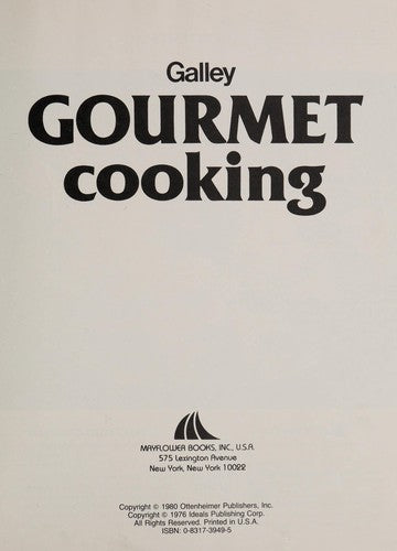Title: Gourmet Cooking