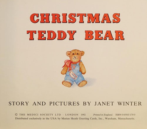 Christmas Teddy Bear