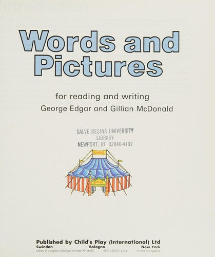 Words and Pictures (Early Reading)