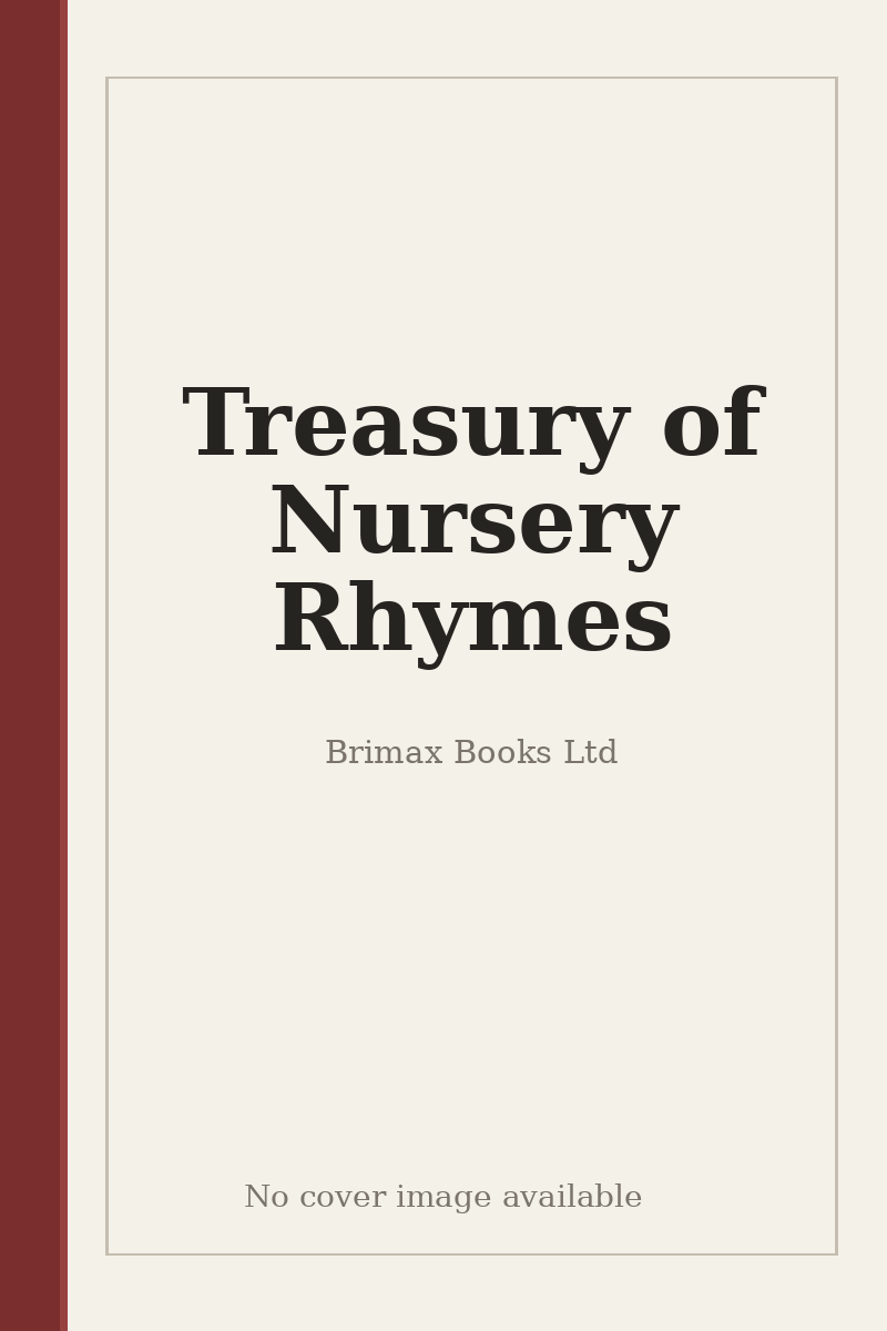 Treasury of Nursery Rhymes - no cover image available