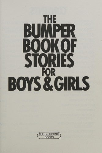 The Bumper Book of Stories For Boys & Girls