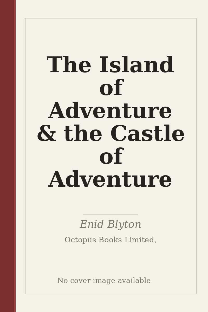 The Island of Adventure & the Castle of Adventure - no cover image available