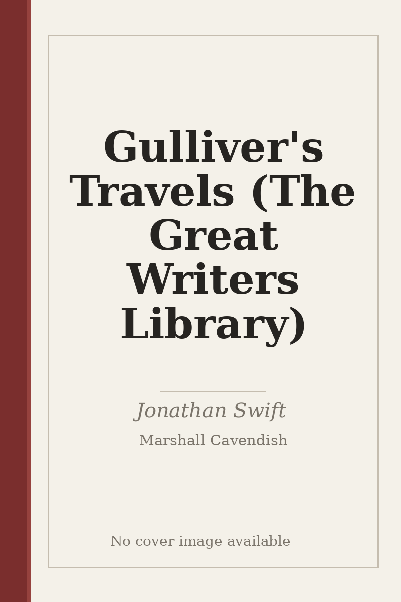 Gulliver's Travels (The Great Writers Library) - no cover image available