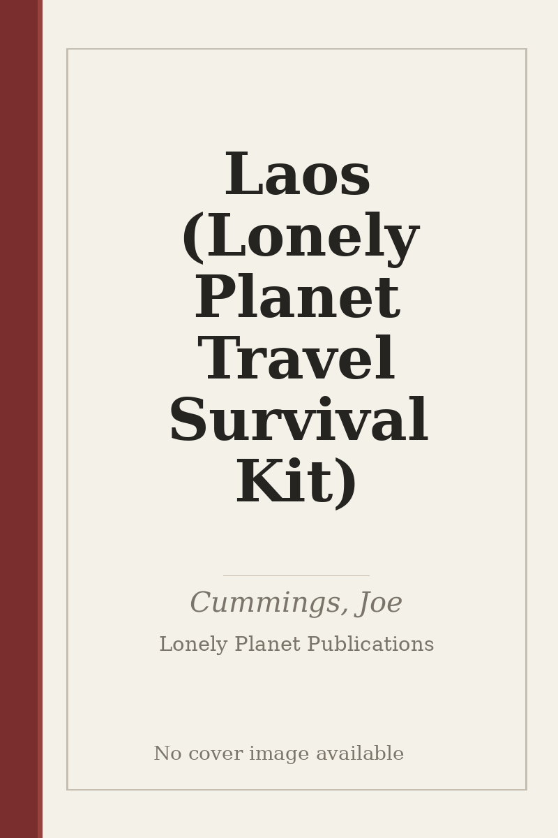 Laos (Lonely Planet Travel Survival Kit) - no cover image available