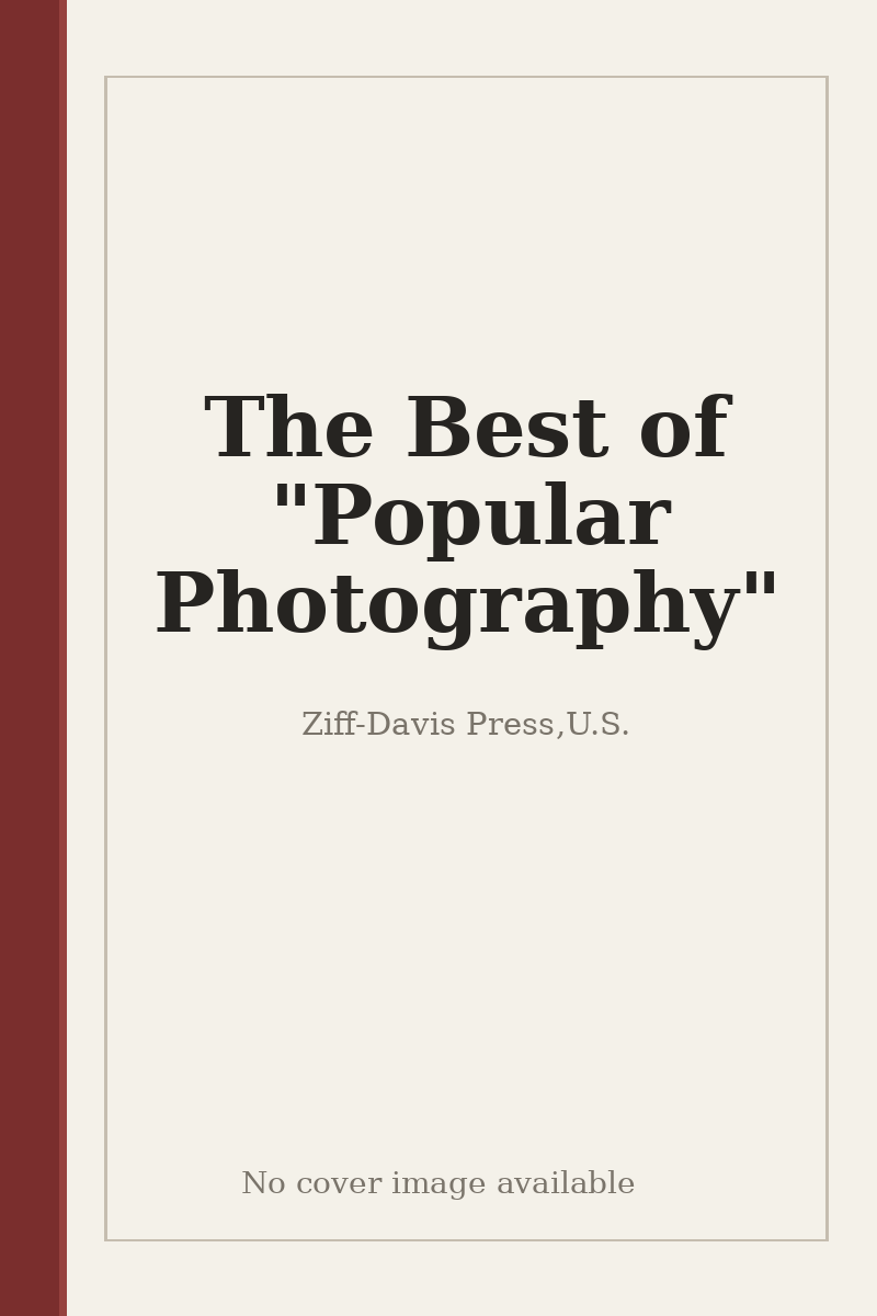 The Best of "Popular Photography" - no cover image available